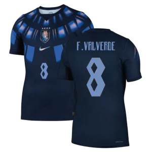 [Kitroom Edition] Uruguay 2026 World Cup Away Shirt - F.Valverde #8 Both View