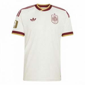 Spain 2026 World Cup Away Shirt With Patch (1 side)