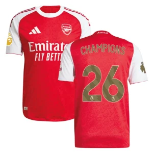 [Player Edition] Arsenal 2025/26 Champions 26 Home Shirt Both View
