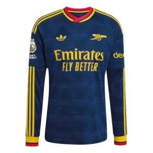 [Long Sleeve] Arsenal 2026/27 Away Shirt with EPL Champions patch Front View