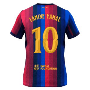 [Player Edition] Barcelona 2026/27 Home Shirt - Lamine Yamal #10 (Cup)