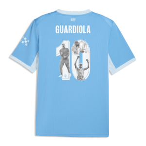 Manchester City 2026/27 Home Shirt - Guardiola Farewell