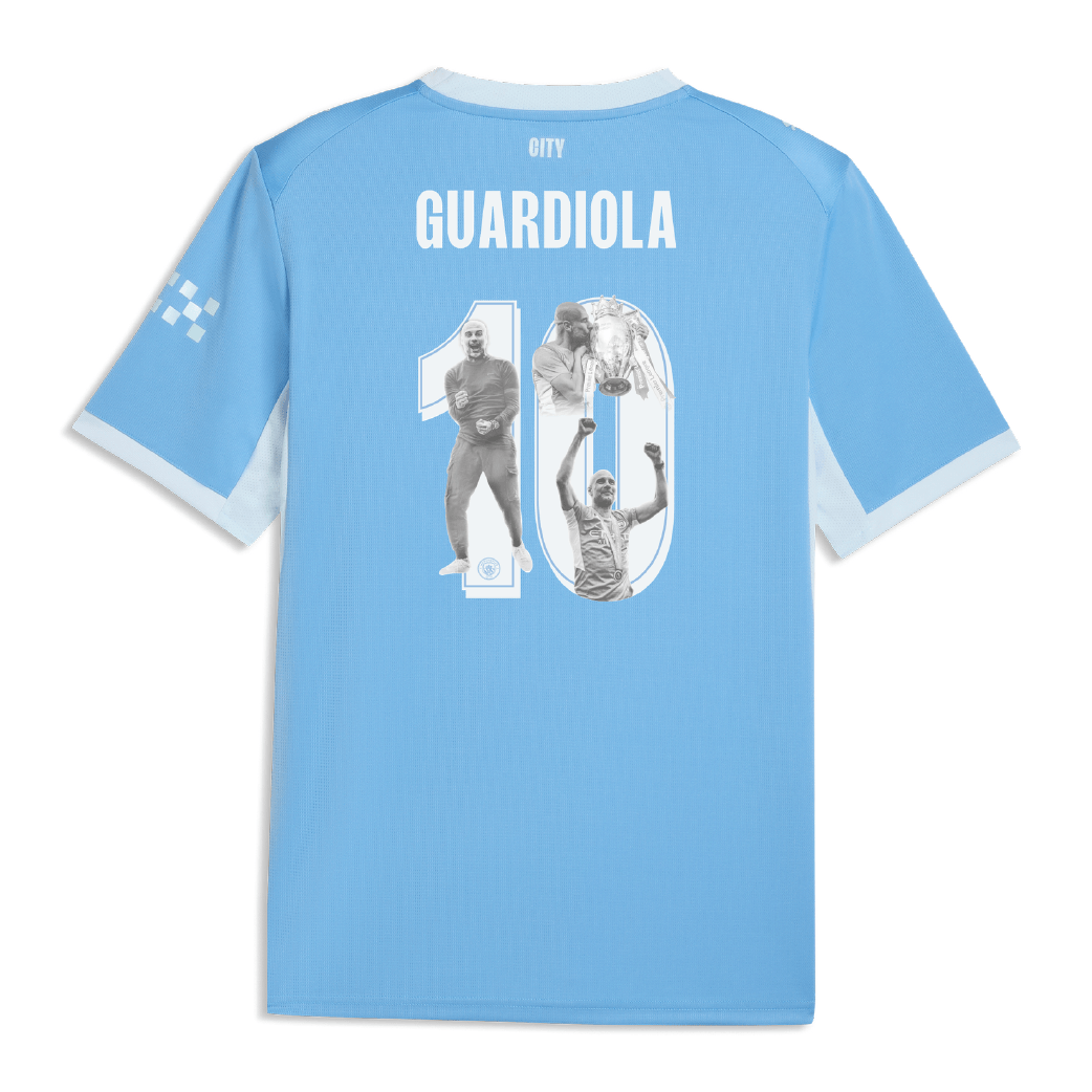 Manchester City 2026/27 Home Shirt - Guardiola Farewell