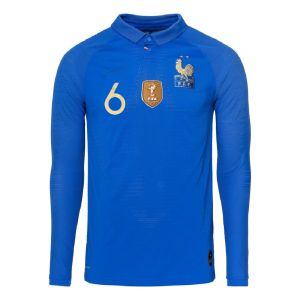 [LS - Player Edition] France 100th Anniversary Home Shirt - Pogba #6