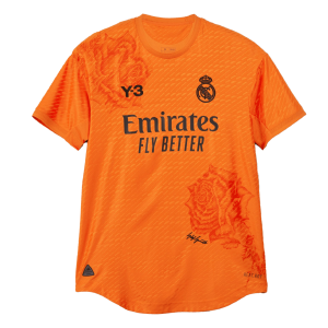 [Limited Edition] Real Madrid x Y-3 2023/24 Goalkeeper Shirt - Orange (Size L Asia)