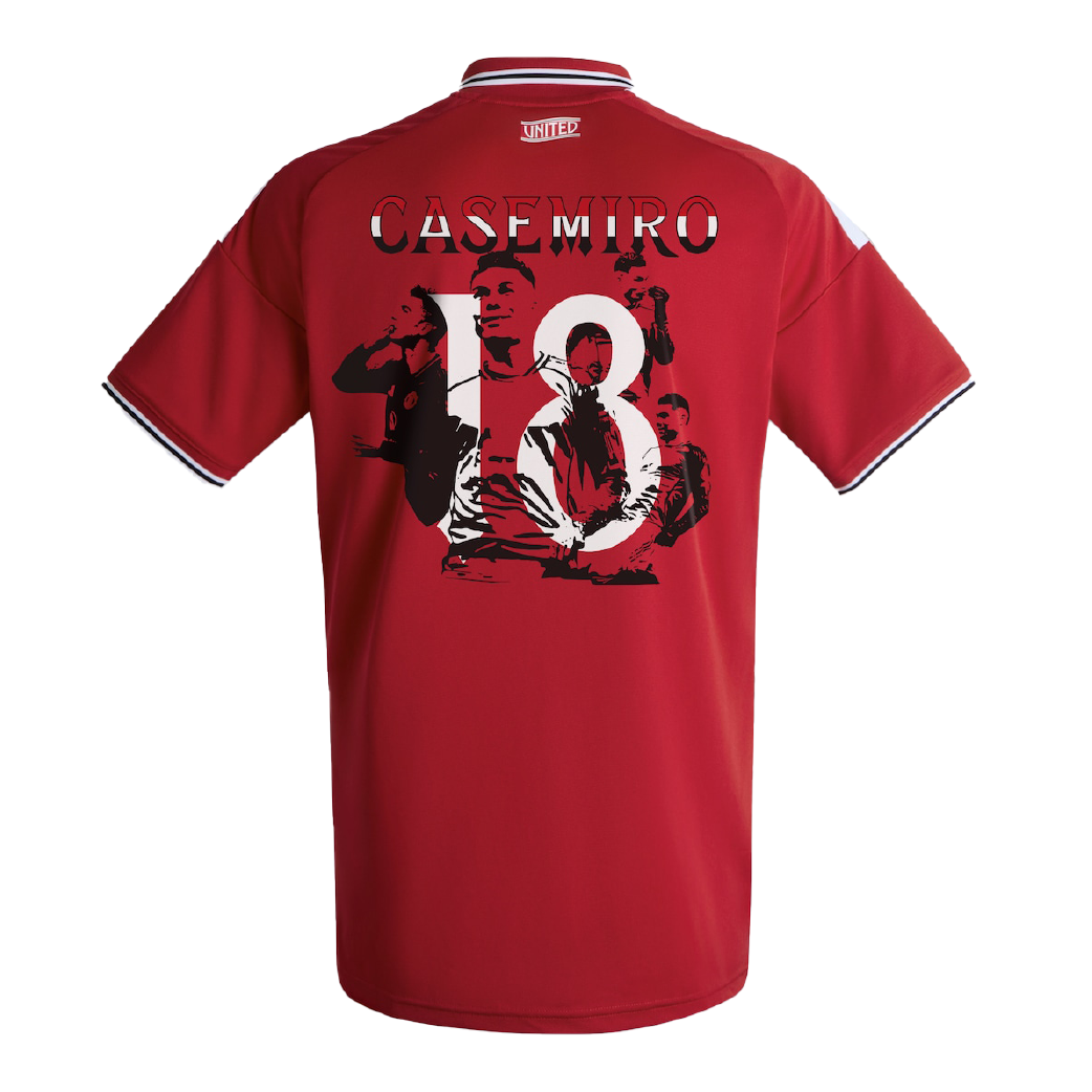 Manchester United 2026/27 Home Shirt - Casemiro #18 Farewell
