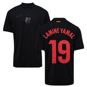 Barcelona 125th Anniversary Away Shirt (Sponsorless) - Lamine Yamal #19