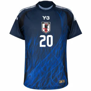 [Player Edition] Japan Y-3 2024 Home Shirt - Kubo #20 Front VIew