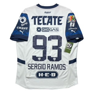 Monterrey 2025/26 Away Shirt - Sergio Ramos #93 (Liga MX Full Set) (Size L)
