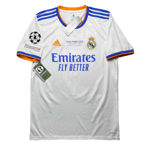 Real Madrid Final Paris 2022 Home Shirt - Benzema #9 (Size M)