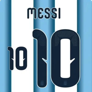 Argentina 2026 Home Official Printing Lay View