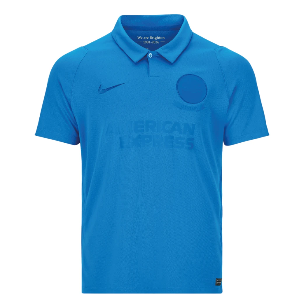 Brighton Hove & Albion 2026/27 125th Anniversary Shirt Front View