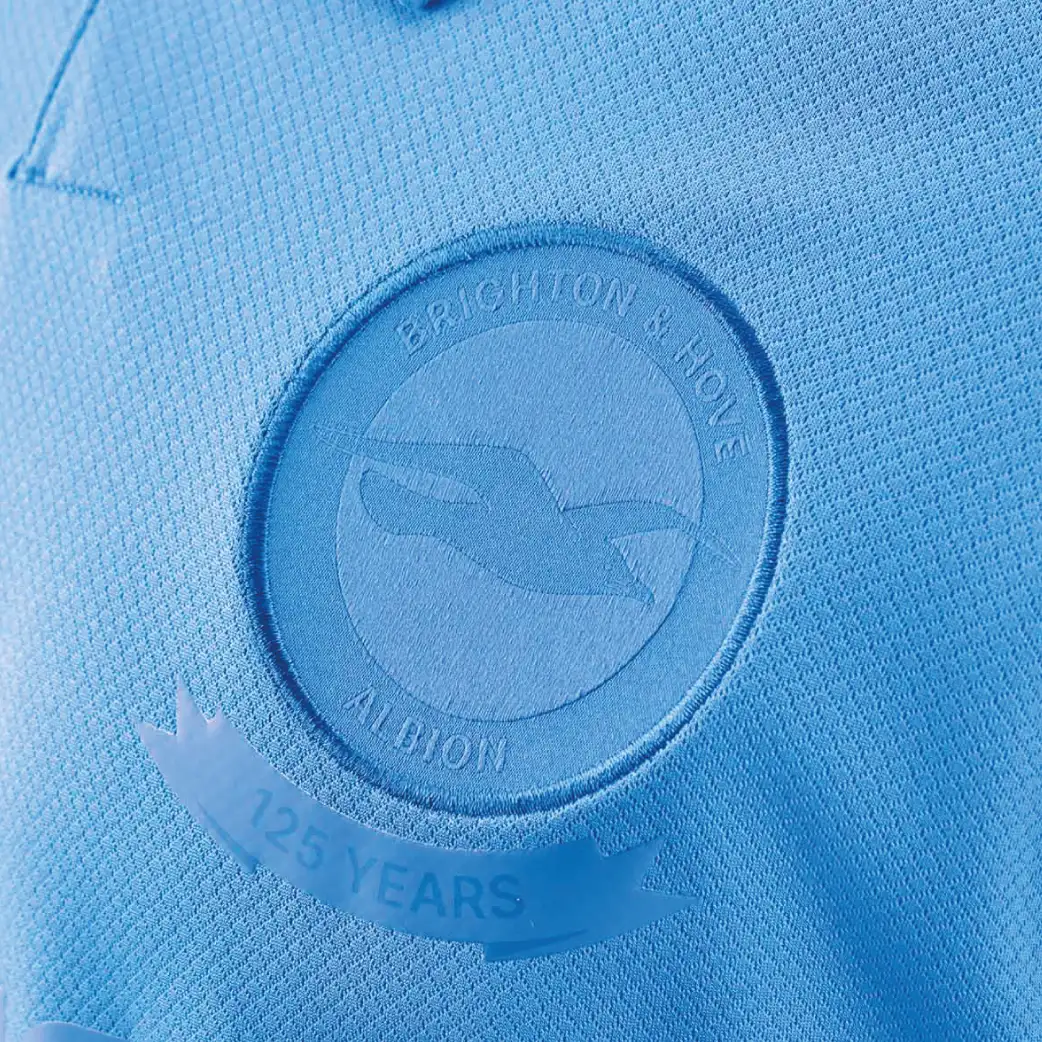 Brighton Hove & Albion 2026/27 125th Anniversary Shirt Crest View