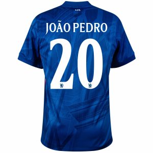Chelsea 2025/26 Home Shirt With 2025 Club World Champions - Joao Pedro #20