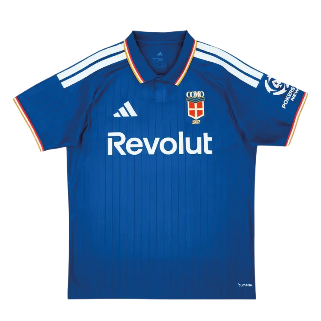 Como 1907 2026/27 Home Shirt Front View