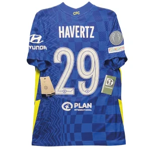 [Player Edition] Chelsea 2021/22 Home Shirt - Havertz #29 Back View