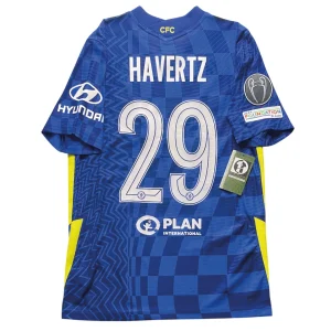 [Player Edition] Chelsea 2021/22 Home Shirt - Havertz #29 Back View