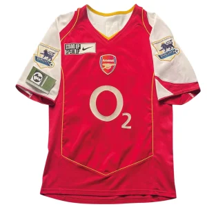 Arsenal 2004/05 Home Shirt - Henry #14 Front View