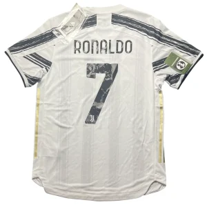 [Player Edition] Juventus 2020/21 Home Shirt - Ronaldo #7 (Size L) Back View