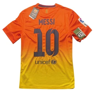 Barcelona 2012/13 Away Shirt - Messi #10 Back View