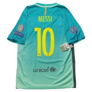 Barcelona 2016/17 3rd Shirt - Messi #10 Back View