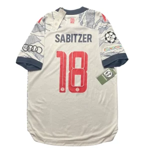 [Player Edition] Bayern Munich 2021/22 3rd Shirt - Sabitzer #18 Back View