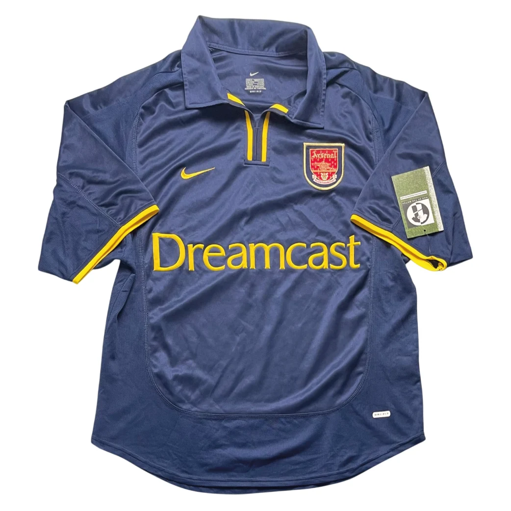 Arsenal 2000/02 European 3rd Shirt Front View