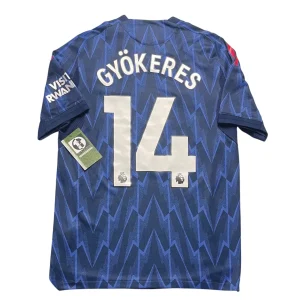 [Player Edition] Arsenal 2025/26 Away Shirt - Gyökeres #14 Back View