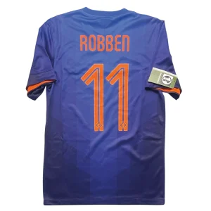 Netherlands 2014 Away Shirt - Robben #11 Back View