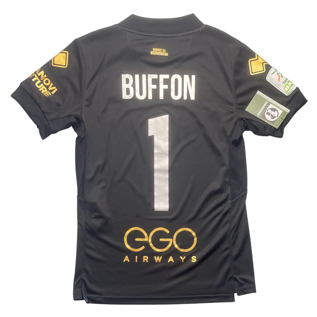 Parma Calcio 2021/22 Third Shirt - Buffon #1 Back View