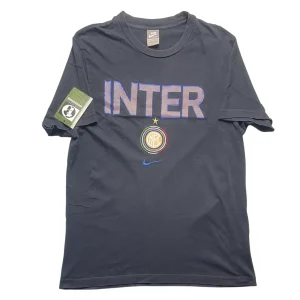 Inter Milan 2010 Nike Black T-Shirt Front View