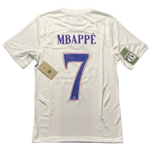 Paris Saint-Germain 2022/23 3rd Shirt - Mbappe #7 Back View