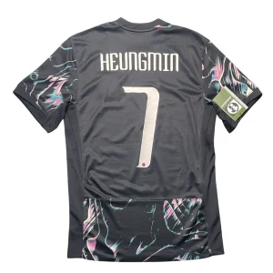 South Korea 2024 Away Shirt - Heungmin #7 Back View