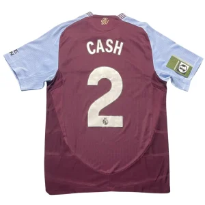 [Player Edition] Aston Villa 2024/25 Home Shirt - Cash #2 Back View