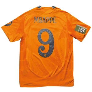 [Player Edition] Real Madrid 2024/25 Away Shirt - Mbappe #9 Back View