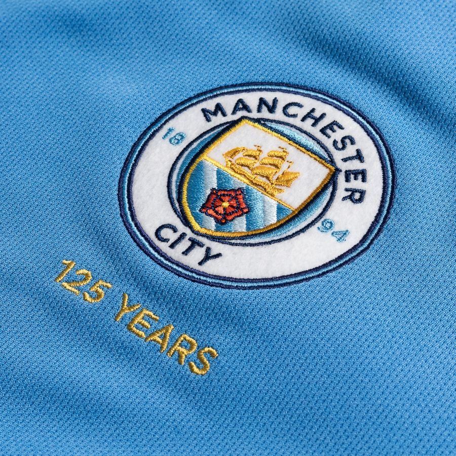 Manchester City 125th Anniversary Home Shirt - Image 2