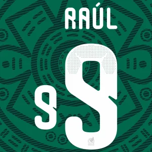 Mexico 2026 Home Official Printing - Raúl #9 Lay View