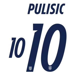 USA 2026 Home Official Printing - Pulisic #10 Lay View