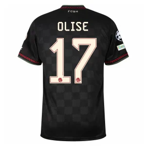 [Player Edition] Bayern Munich 2025/26 3rd Shirt - Olise #17 (UEFA CL Full Set) (Size 2XL Asia)