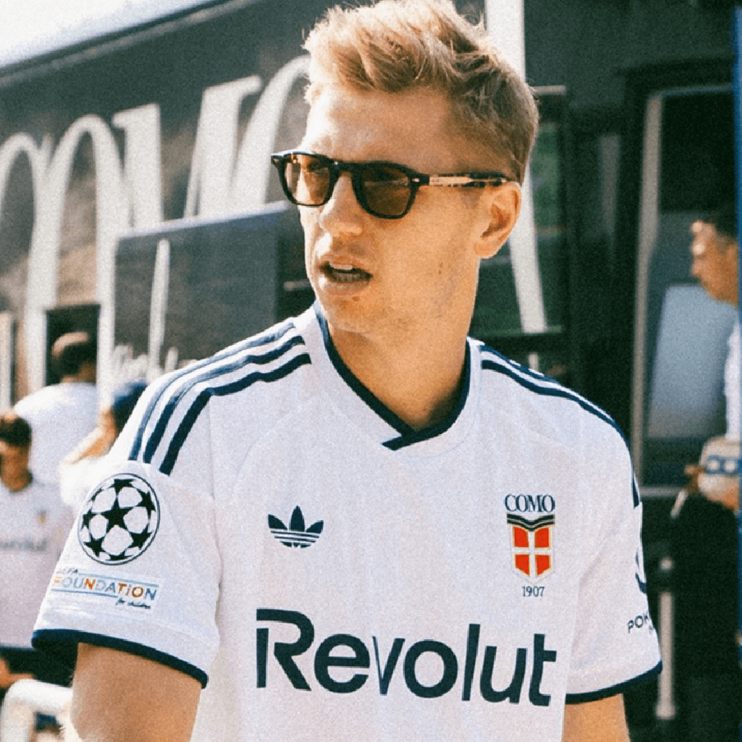 Como 1907 2026/27 Away Shirt With UEFA CL Set