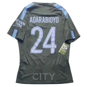 [Kitroom Edition] Manchester City 2017/18 3rd Shirt - Adarabioyo #24 Back View