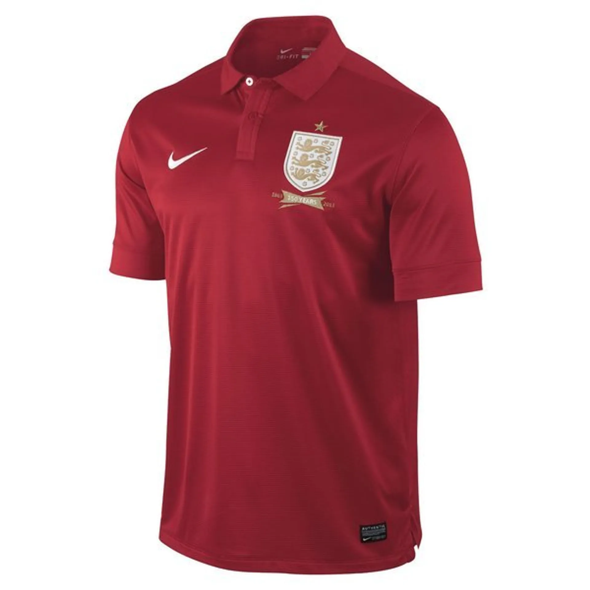 England 2013 150th Anniversary Away Shirt Front View