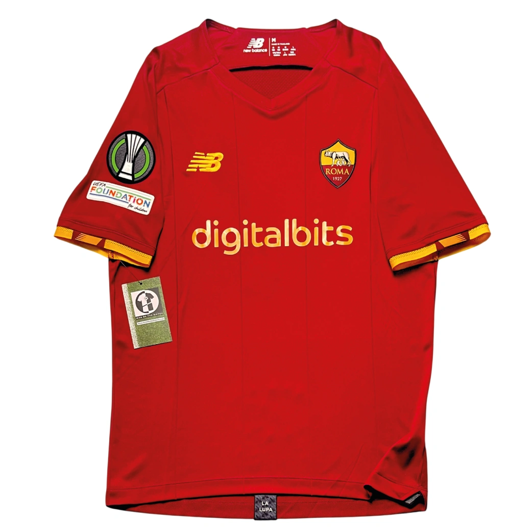 AS Roma 2021/22 Home Shirt Front View
