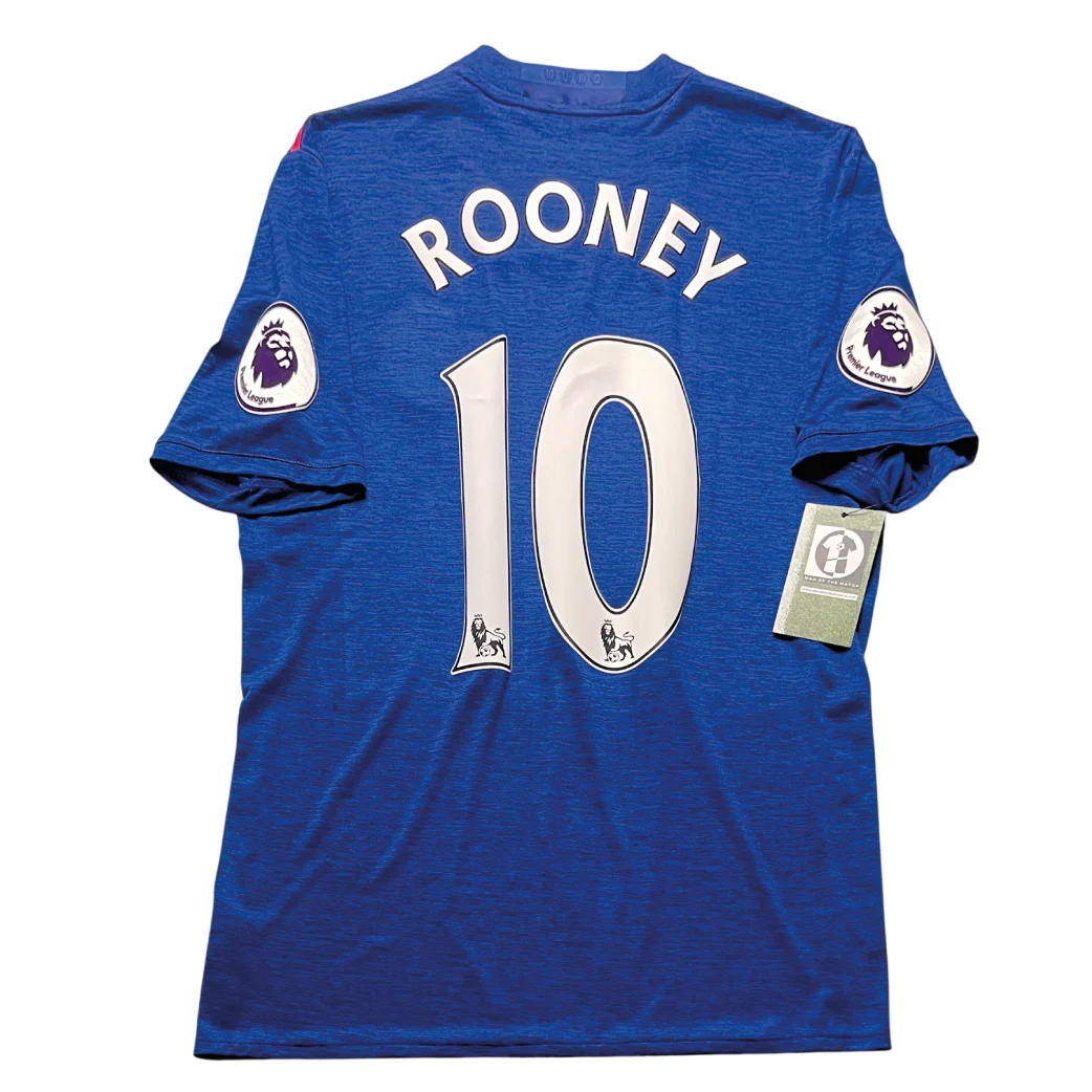 Manchester United 2016/17 Away Shirt - Rooney #10 Back View