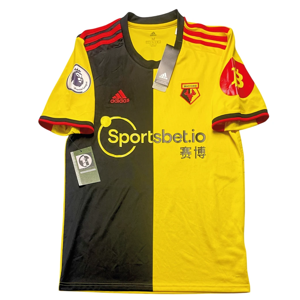 Watford 2019/20 Home Shirt - Deulofeu #7 Front View