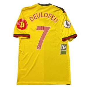Watford 2019/20 Home Shirt - Deulofeu #7 Back View