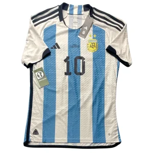 [Player Edition] Argentina 2022 Home Shirt - Messi #10 Front View