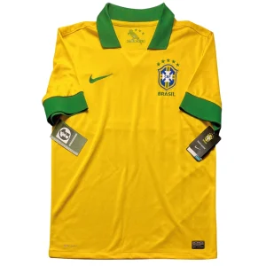 Brazil 2013 Home Shirt Front View