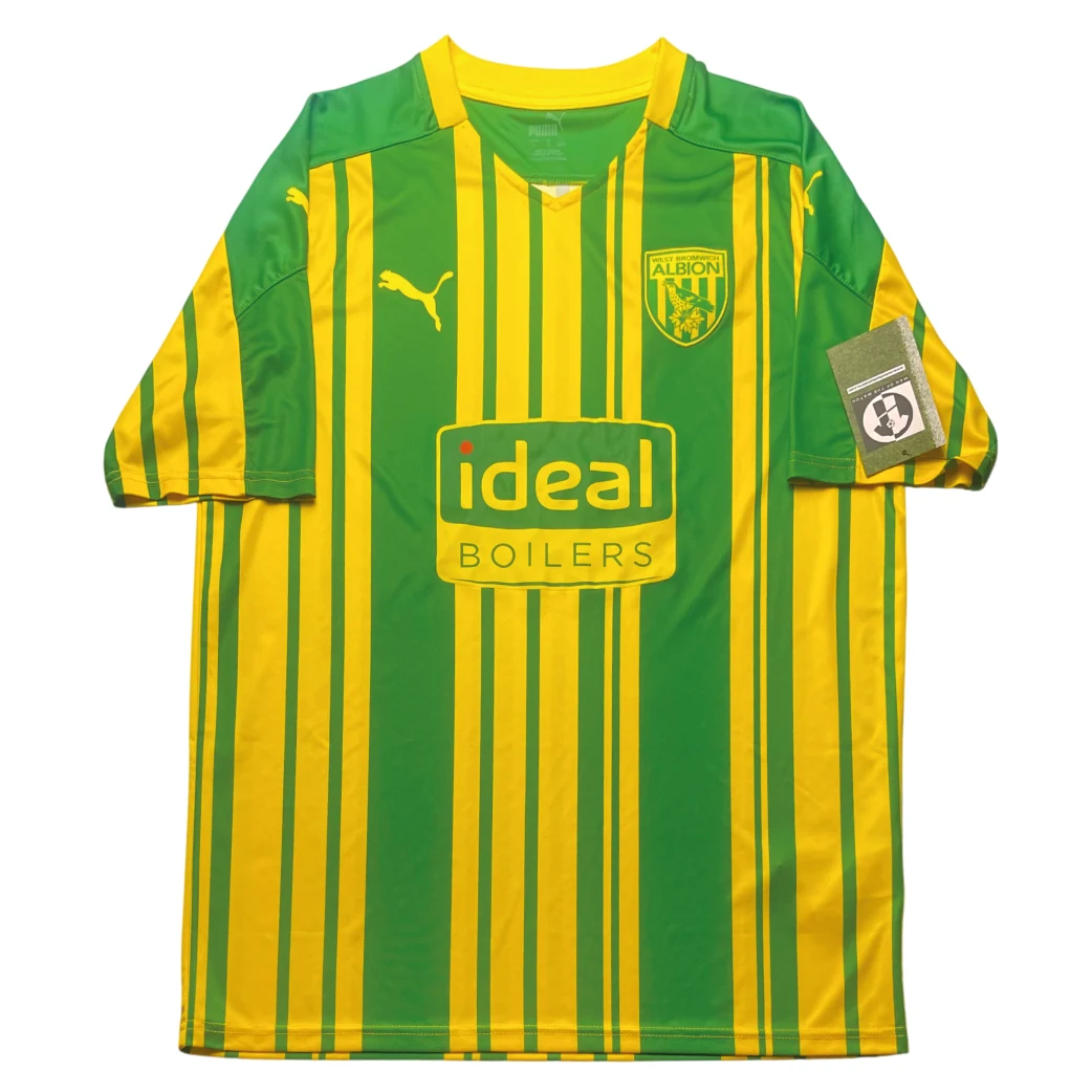West Brom 2020/21 Away Shirt Front View