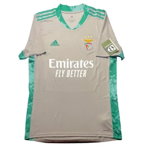 Benfica 2020/21 Grey Goalkeeper Shirt Front View
